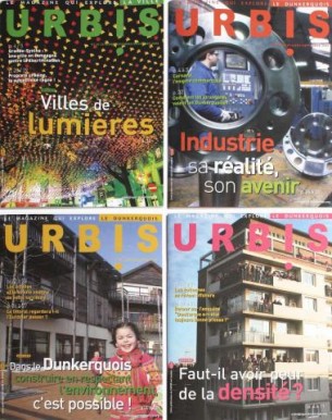 Chaque trimestre, de 2001  2008, le magazine Urbis dcryptait les enjeux davenir de la ville.