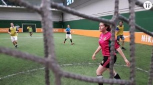 Equipe de foot mixte  Nanterre.